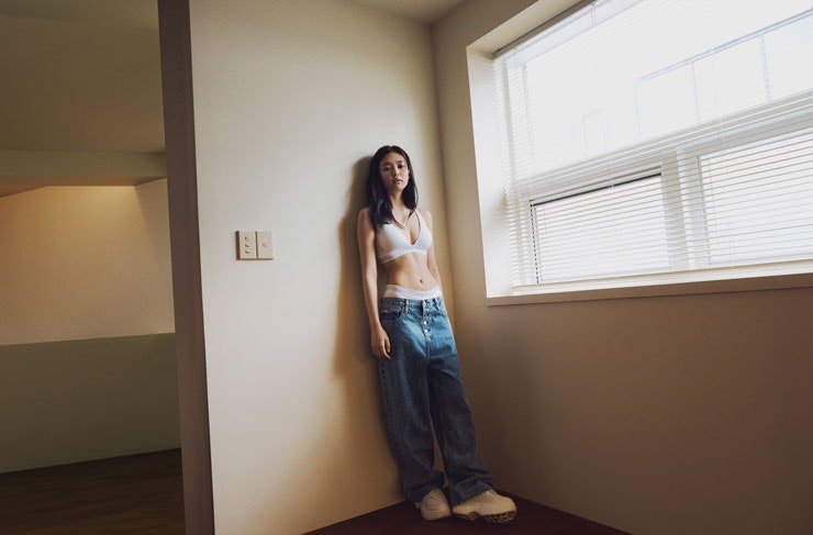 A model wearing Calvin Klein